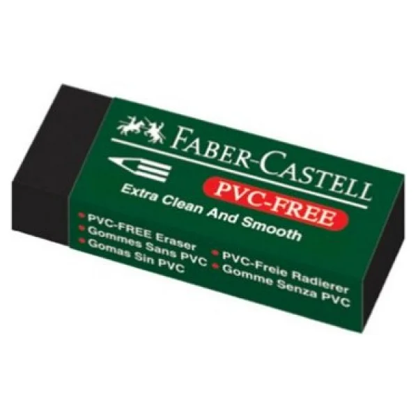 Faber-Castell 7089/20 2'li Siyah Büyük Silgi - Görsel 2