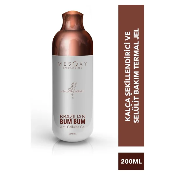 Mesoxy Brazilian Bum Bum Selülit Karşıtı Jel 200 Ml - Görsel 4