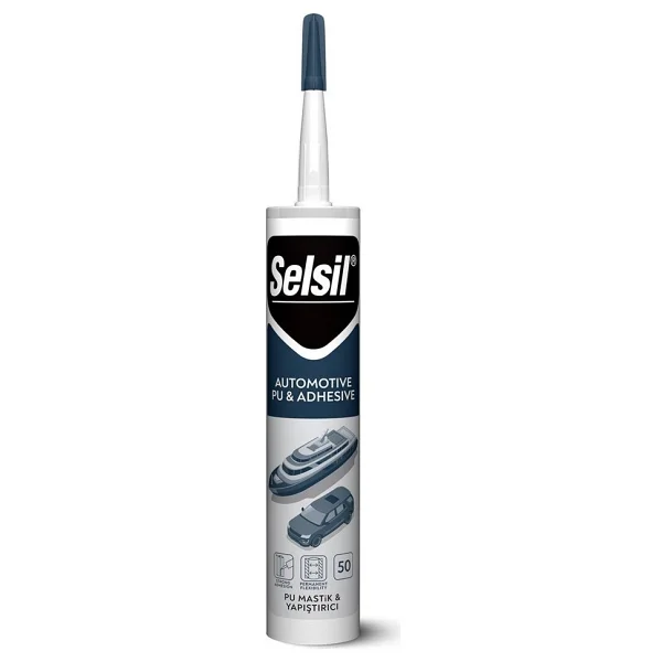 Selsil Pu Mastik 280 Ml Siyah - Görsel 3