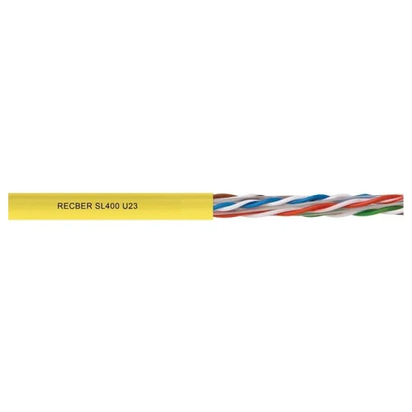 Reçber Cat 6 Kablo Reçber 25m H.F 23 Awg Sarı Reç-506022 - Görsel 2