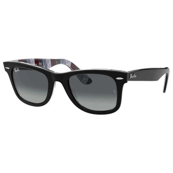 Ray-Ban Wayfarer 2140 13183a Black-Light Grey Güneş Gözlüğü - Görsel 2