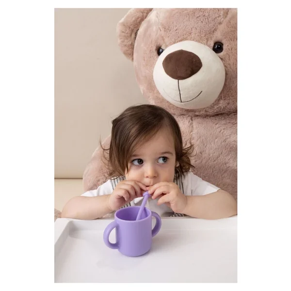 Wee Baby 929 Prime Silikon 2'li Pipet Mor - Görsel 3