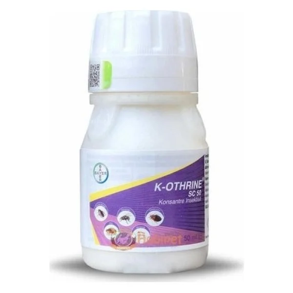 Bayer K-Othrine Sc 50 2'li X 50 Cc + Püskürtme Pompası - Görsel 3