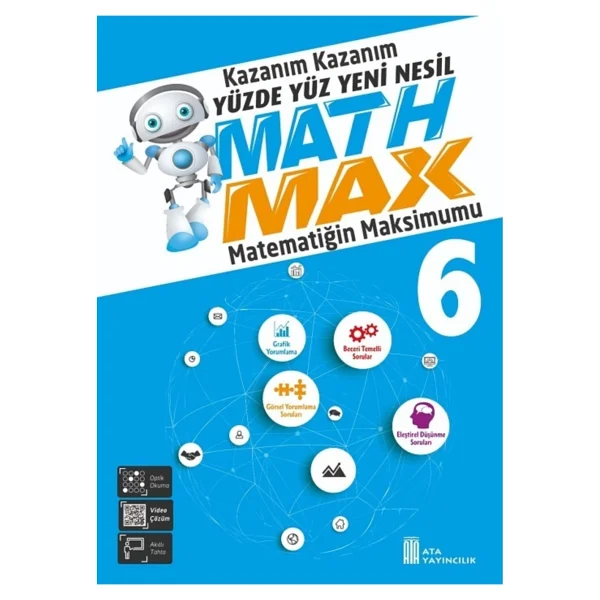 Ata Yayıncılık 6. Sınıf Math Max Soru Bankası - Görsel 3