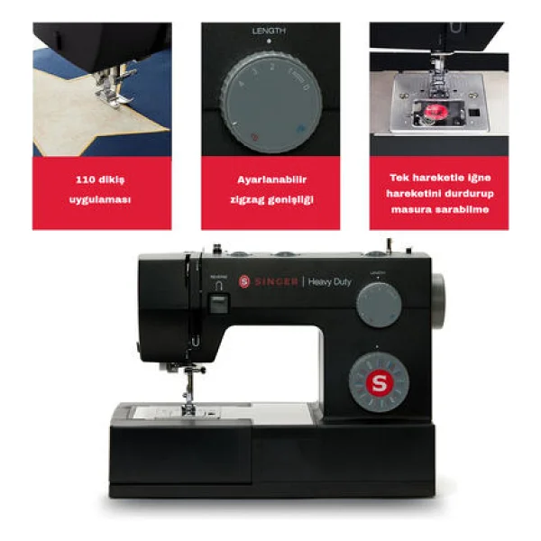 Singer Heavy Duty 4432 Dikiş Makinesi - Görsel 9