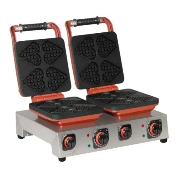Omake Wfl21.E22 Waffle Makinesi Çubuklu Kalp - Görsel 2