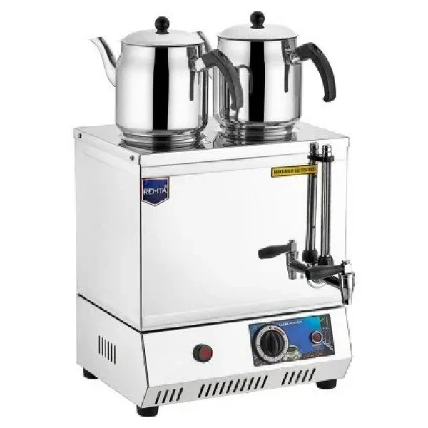 Remta Ep02 30 Model Çift Demlikli Pleytsiz Elektrikli 24 Lt Çay Kazanı - Görsel 2