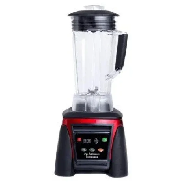 By Kitchen Vortex Pro Bar Blender-3 Litre-Buz Kırıcılı - Kırmızı Çok Renkli - Görsel 2