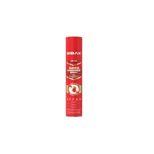 Sibax Sb112 Yangın Söndürücü Sprey 600ml - Görsel 4
