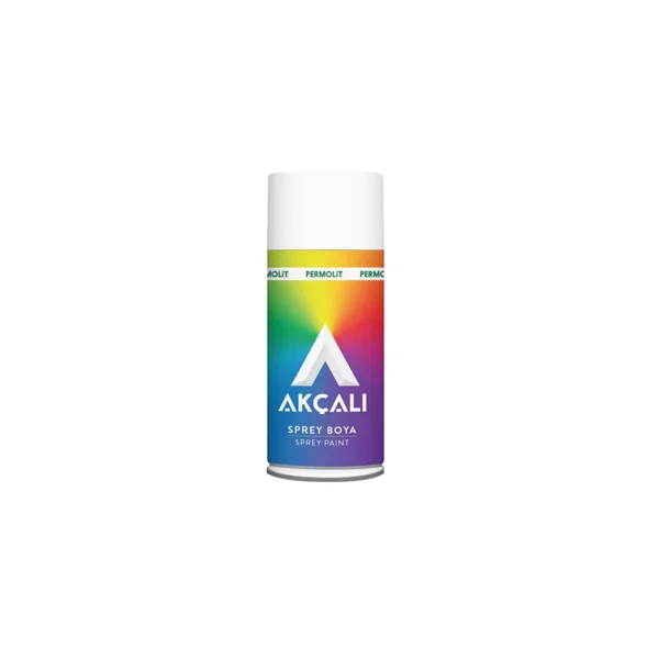 Akçalı 326 400 Ml Parlak Siyah Sprey Boya - Görsel 4