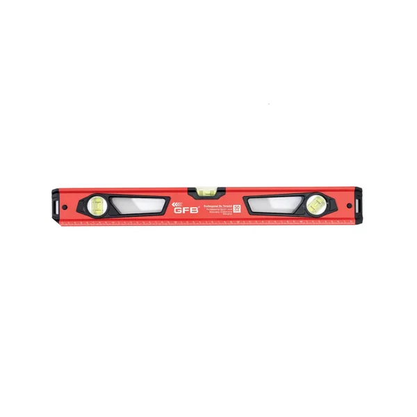 Gfb 5525 100 Cm Mıknatıslı Kırmızı Su Terazisi - Görsel 3