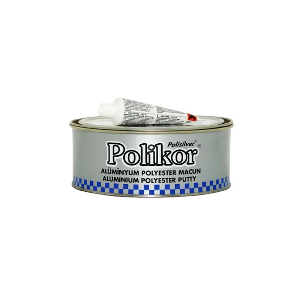 Polikor Polisilver Alüminyum Polyester Macun 1850 Gr - Görsel 4