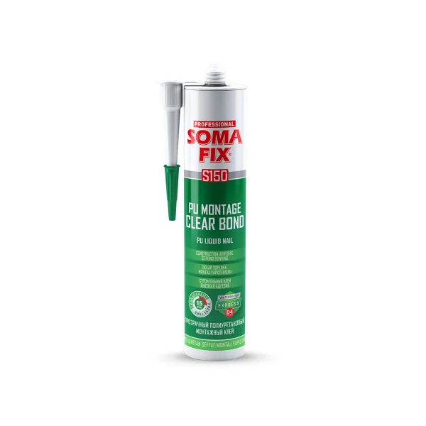 Somafix S150p Solvent Bazlı Sıvı Çivi Şeffaf 310ml 400gr - Görsel 5