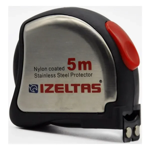 İzeltaş 0588150015 5 M Krom Şerit Metre - Görsel 3