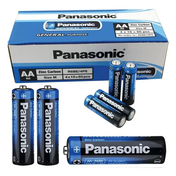 Panasonic Manganez 60'lı Aa Kalem Pil - Görsel 5