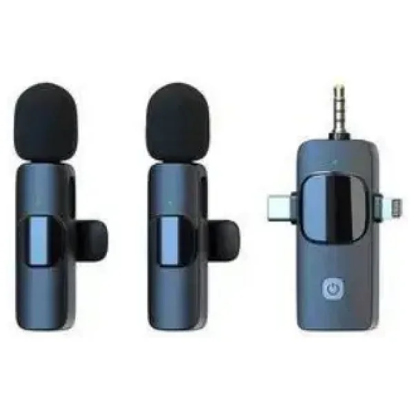 Coverzone Zr564 Kablosuz 2'li Yaka Mikrofonu - Görsel 2