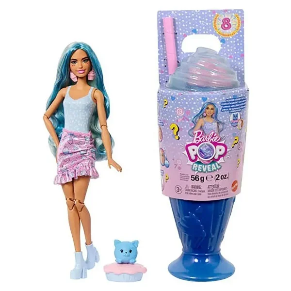 Barbie Pop Reveal Atıştırmalık Serisi Bebek Jfy00 - Görsel 3