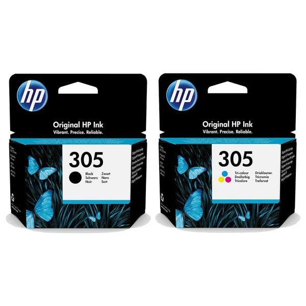 Hp 305 3ym61ae Siyah + Renkli 2'li Set Kartuş - Görsel 2