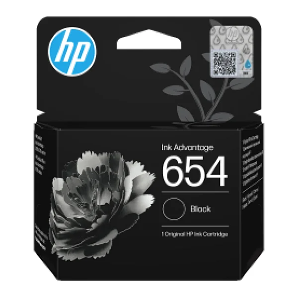 HP 654 7FP39UE Siyah Kartus - Görsel 3
