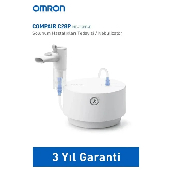 Omron C28p Ne-C105-E Kompresörlü Nebulizatör - Görsel 3