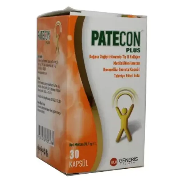 Patecon Plus 30 Kapsül - Görsel 7