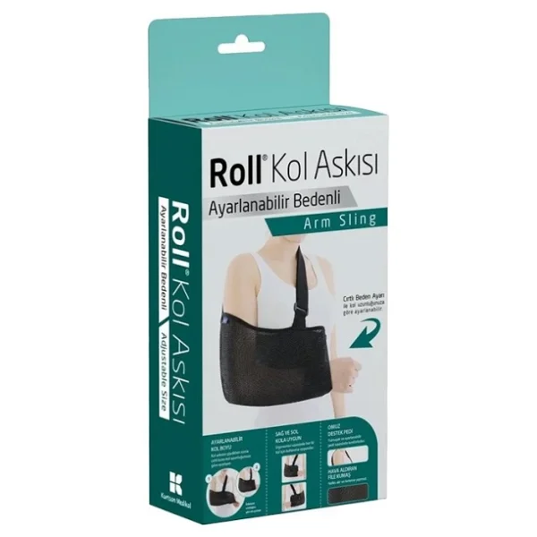 Roll Ayarlabilir Bedenli Kumaş Kol Askısı - Görsel 6