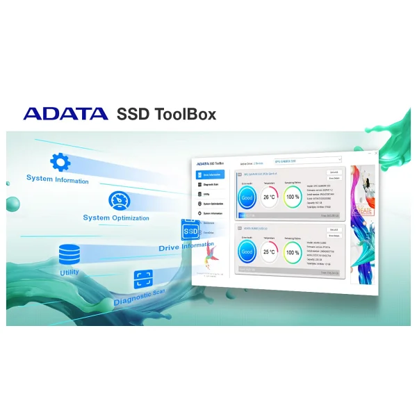 Adata SU650 960GB 520/450MB/s SATA 3.0 SSD ASU650SS-960GT-R - Görsel 6