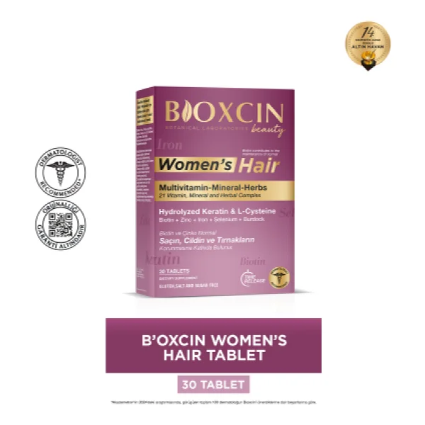 Bioxcin Women's Hair 30 Tablet - Görsel 6