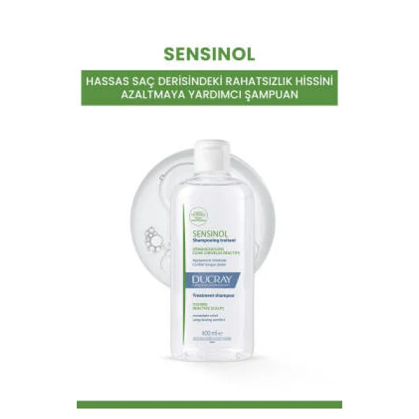 Ducray Sensinol Hassas Saç Derisi İçin 400 Ml Şampuan - Görsel 2