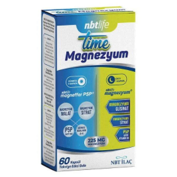 Nbt Life Time Magnezyum 60 Kapsül - Görsel 7