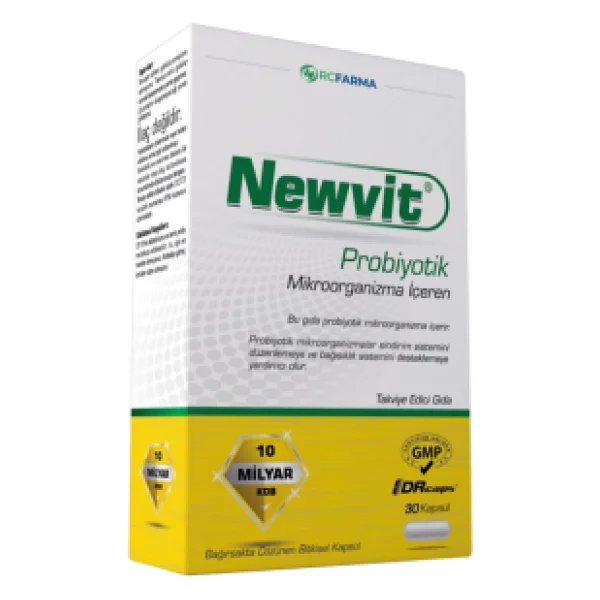 Newvit Probiyotik 30 Kapsül - Görsel 3