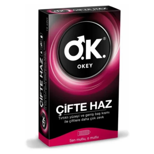 Okey Çifte Haz 10'lu Prezervatif - Görsel 9