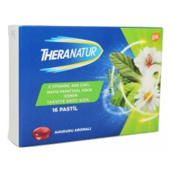 Theranatur Ahududu Aromalı 16'lı Pastil - Görsel 5