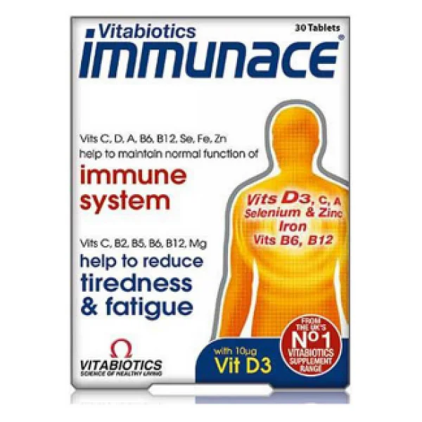 Vitabiotics Immunace 30 Tablet - Görsel 7