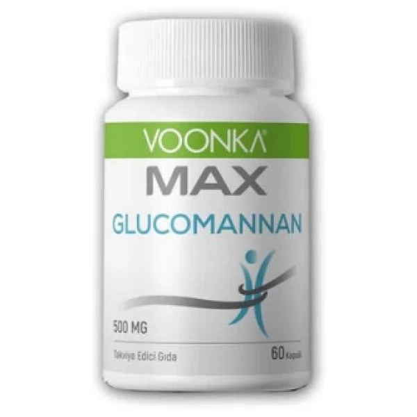 Voonka Max Glucomannan 500 Mg 60 Kapsül - Görsel 2