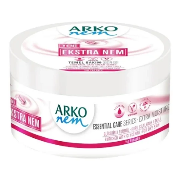 Arko Temel Bakım Ekstra Nem Kavanoz Nemlendirici Krem 250 Ml - Görsel 4