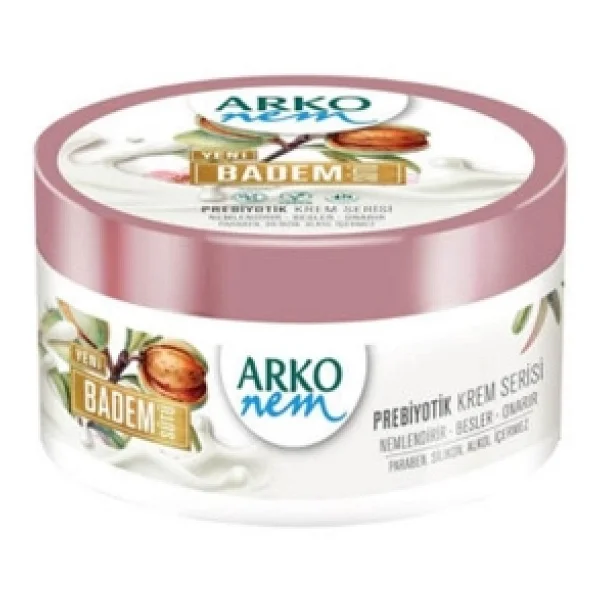 Arko Nem Prebiyotik Krem Serisi Badem Sütü 250 Ml El Ve Vücut Kremi - Görsel 3
