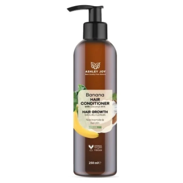 Ashley Joy Niacinamide Ve Keratin Banana 250 Ml Saç Kremi - Görsel 7