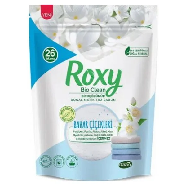 Dalan Roxy Bio Clean Bahar Çiçekleri Toz Sabun 800 Gr - Görsel 4