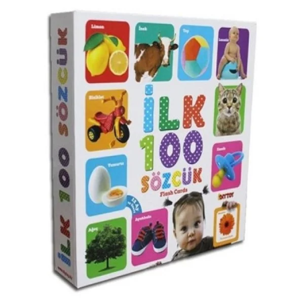 Diytoy Flash Cards İlk 100 Sözcük - Görsel 7