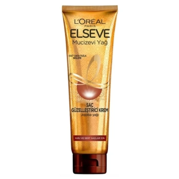 L'oreal Paris Elseve Mucizevi Yağ Kuru Ve Sert Saçlar İçin 150 Ml Saç Güzelleştirici Krem - Görsel 4