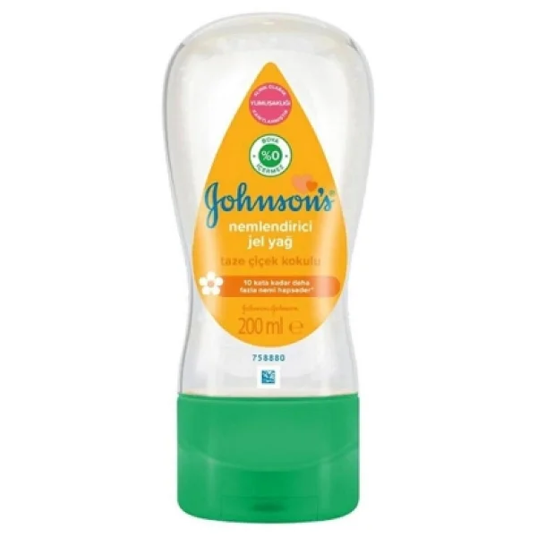 Johnson's Baby Taze Çiçek Kokulu Nemlendirici Jel Yağ 200 Ml - Görsel 7