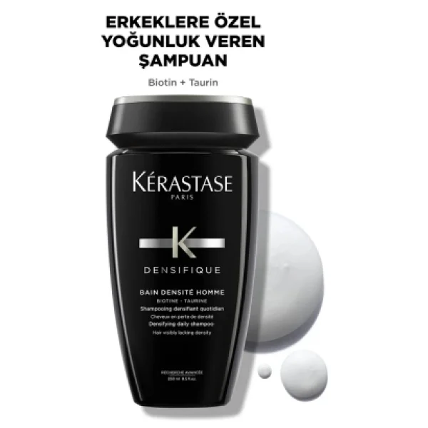 Kerastase Densifique Bain Densite Homme 250 Ml Şampuan - Görsel 3