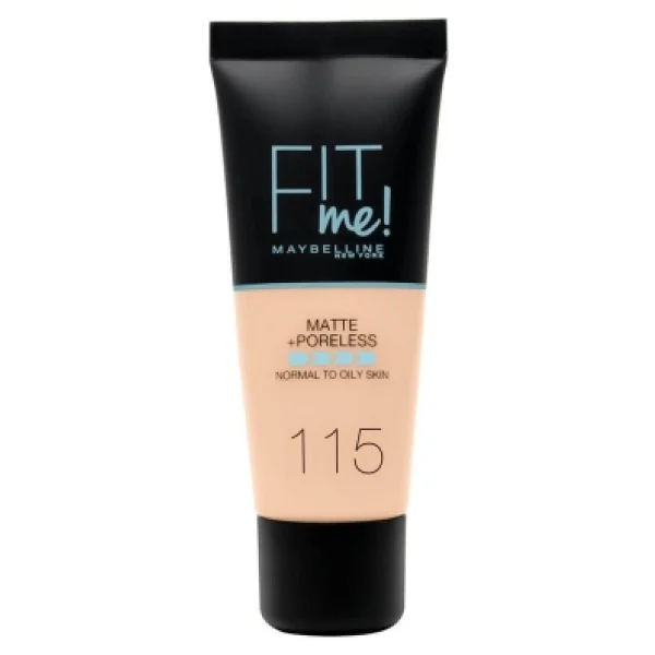 Maybelline Fit Me Matte + Poreless 115 Ivory 30 Ml Likit Fondöten - Görsel 4