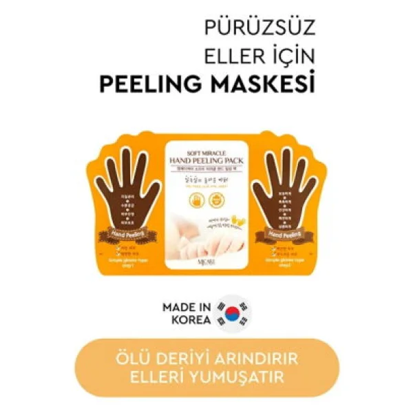 Mjcare Hand Peeling Soyulan El Maskesi - Görsel 4