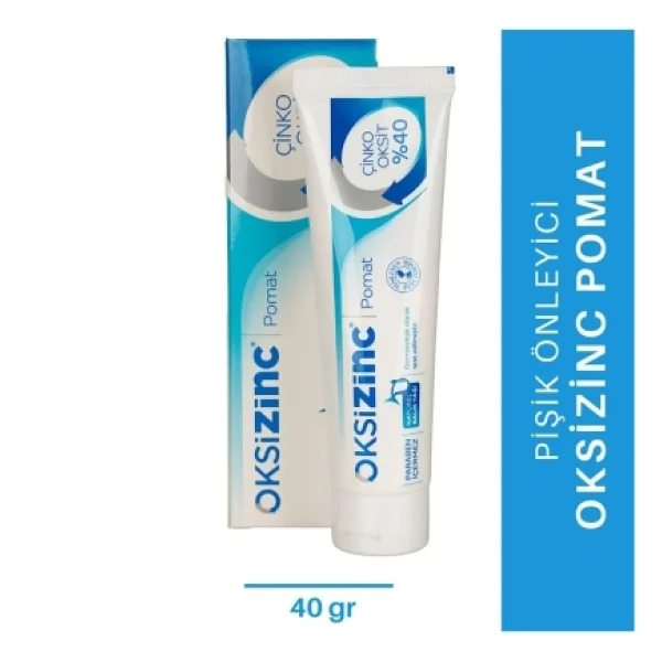 Oksizinc Baby %40 Çinko Oksit Pişik Giderici Pomat 40 Gr - Görsel 7