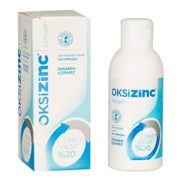 Oksizinc %20 Çinko Oksit 100 Ml Cilt Losyonu - Görsel 4