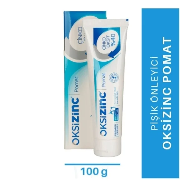 Oksizinc %40 Çinko Oksit Pomat 100 Gr - Görsel 4