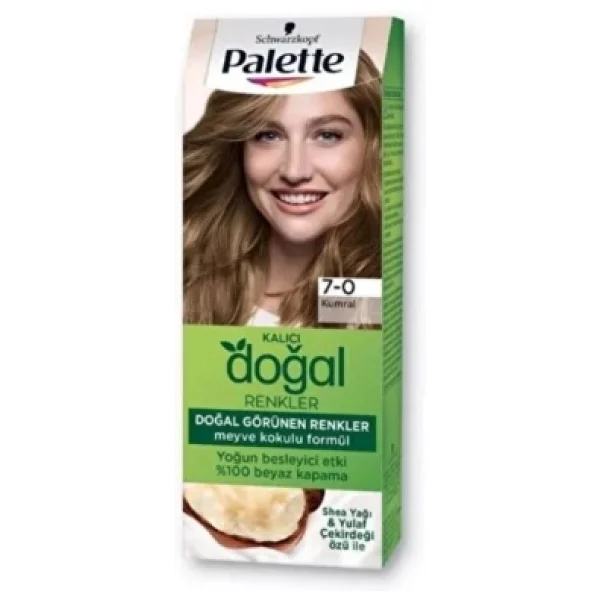 Palette Kalıcı Doğal Renkler 7.0 Kumral Saç Boyası - Görsel 3
