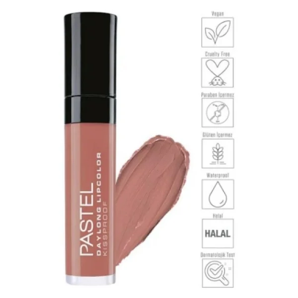 Pastel Daylong Lipcolor Kissproof Mat 42 Likit Ruj - Görsel 4